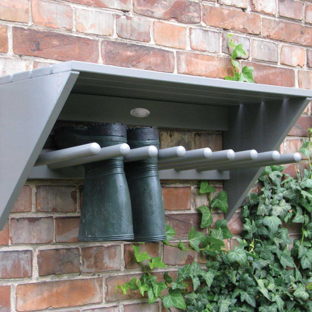 Esschert Design Wandstiefelhalter, grau, 76 x 31.3 x 35, CF49G