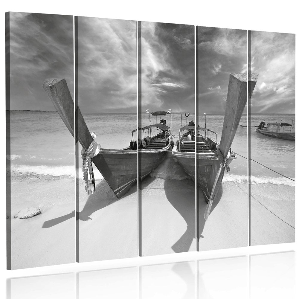 Feeby. Leinwandbild - 5 Teile - Bilder, Wand Bild, Wandbilder, Kunstdruck XXL, 5-Teilig, Typ C, 100x