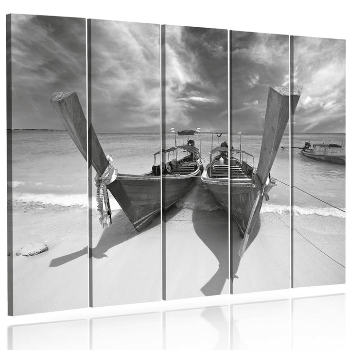 Feeby. Leinwandbild - 5 Teile - Bilder, Wand Bild, Wandbilder, Kunstdruck XXL, 5-Teilig, Typ C, 100x
