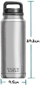 YETI Rambler36 oz bottle, white, White