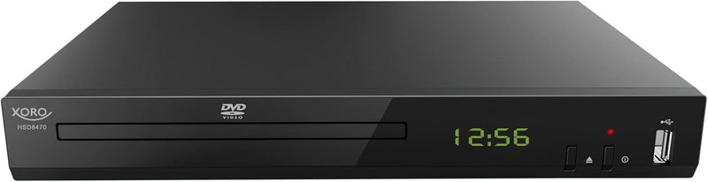 XORO HSD 8470 - Multi-Rom MPEG-4 DVD-Player mit USB 2.0 Mediaplayer und HDMI Schnittstelle, Upscalin