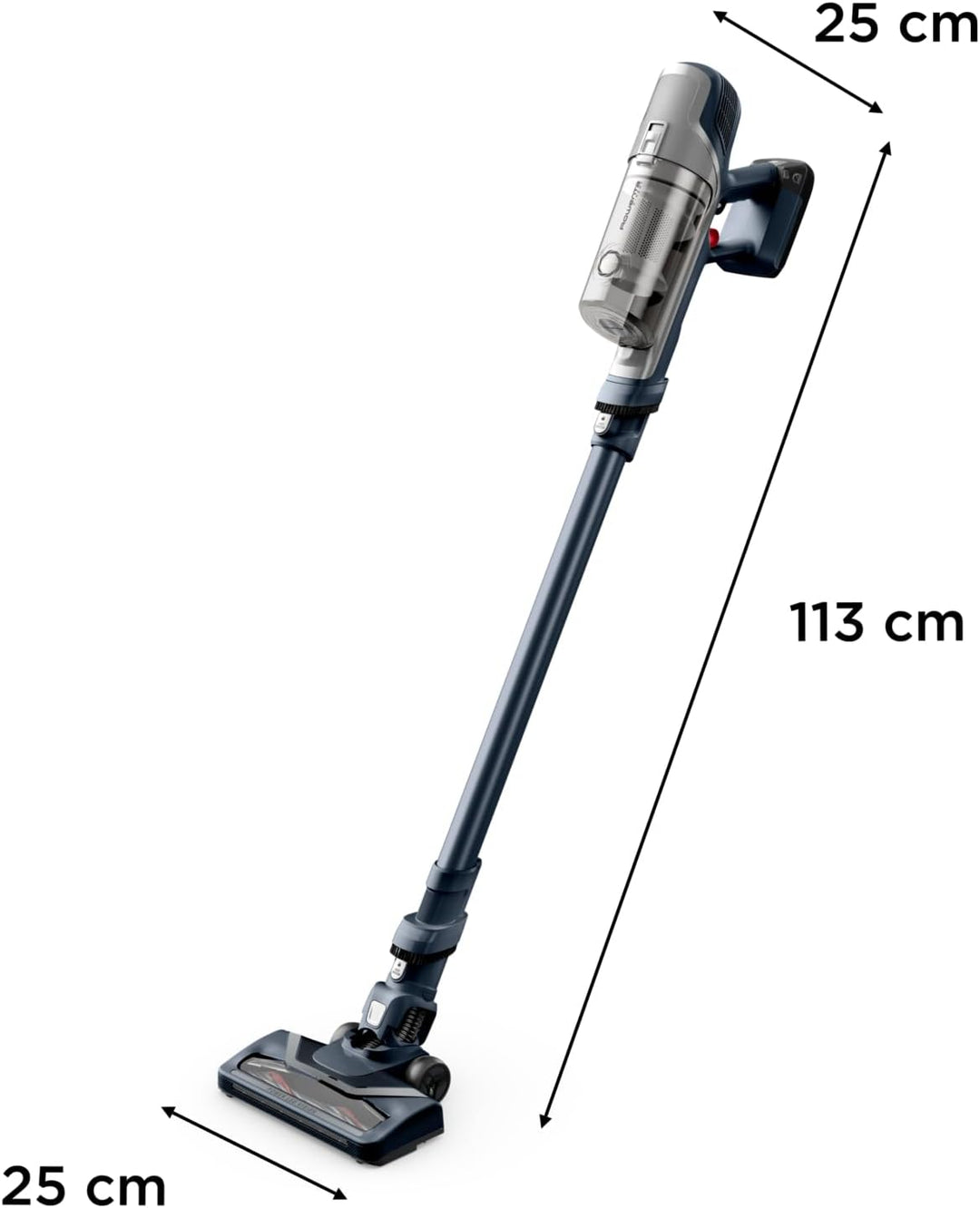 Rowenta X-Pert 6.60 Akkustaubsauger, 100 W Leistung, 45 Min Laufzeit, kabellos &amp; beutellos, LED-Bürs