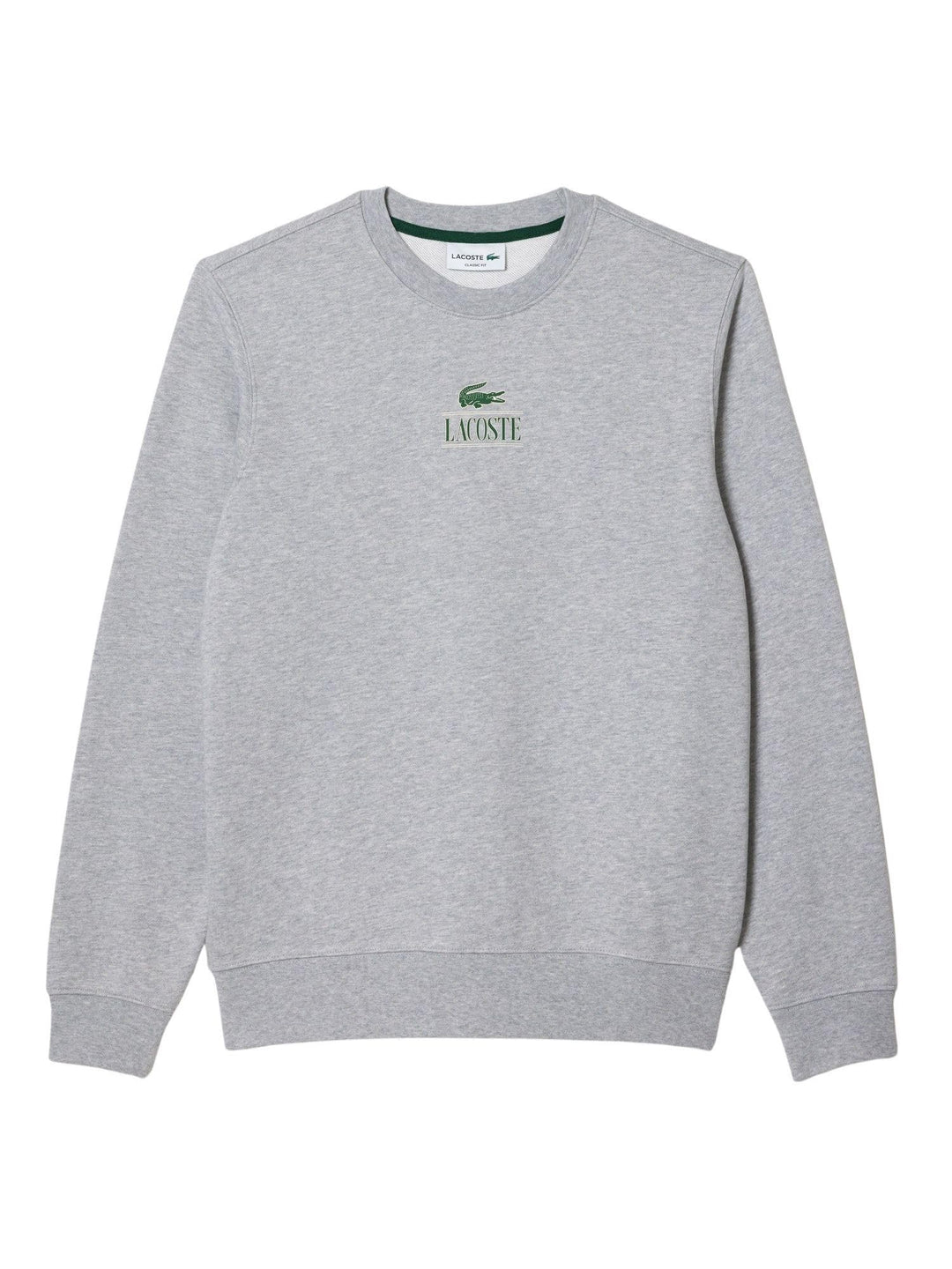 Lacoste Unisex Sweatshirt S Argent Chine, S Argent Chine