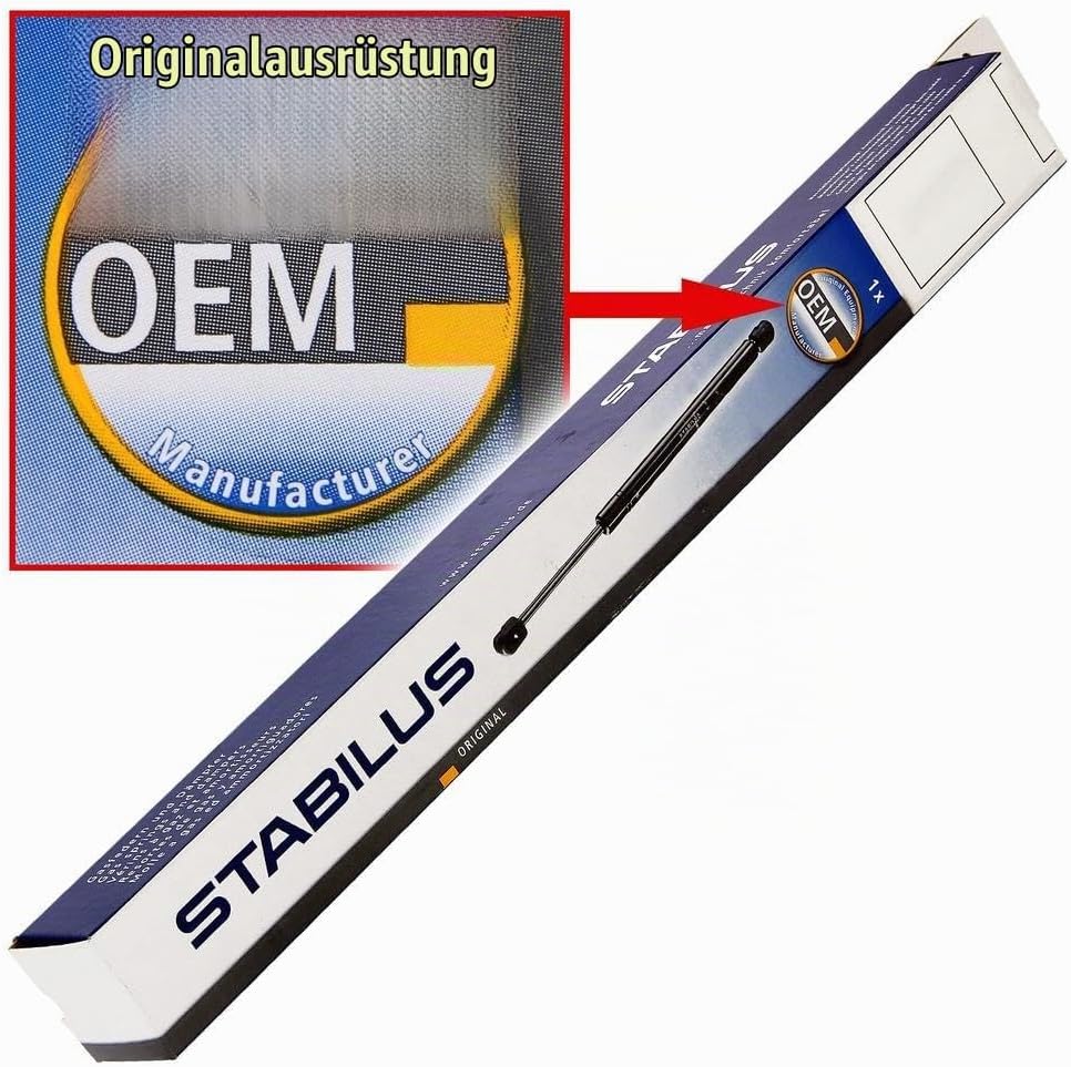 Stabilus Gasfeder Kofferraum SKODA Octavia 5E5/5E6 2012-2020 Heckklappendämpfer LIFT-O-MAT® mit 540
