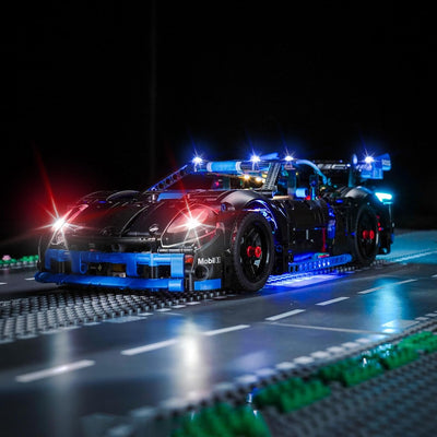 Led Licht Set Kompatibel mit Lego Porsche GT4 e-Performance Race Car (Kein Modell), Dekorationsbeleu