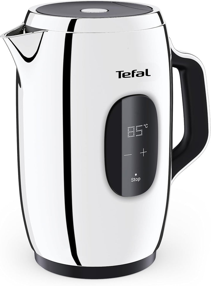 Tefal KI883D Majestuo Wasserkocher | intuitives Bedienpanel | 9 Temperaturen | doppellagiges Design
