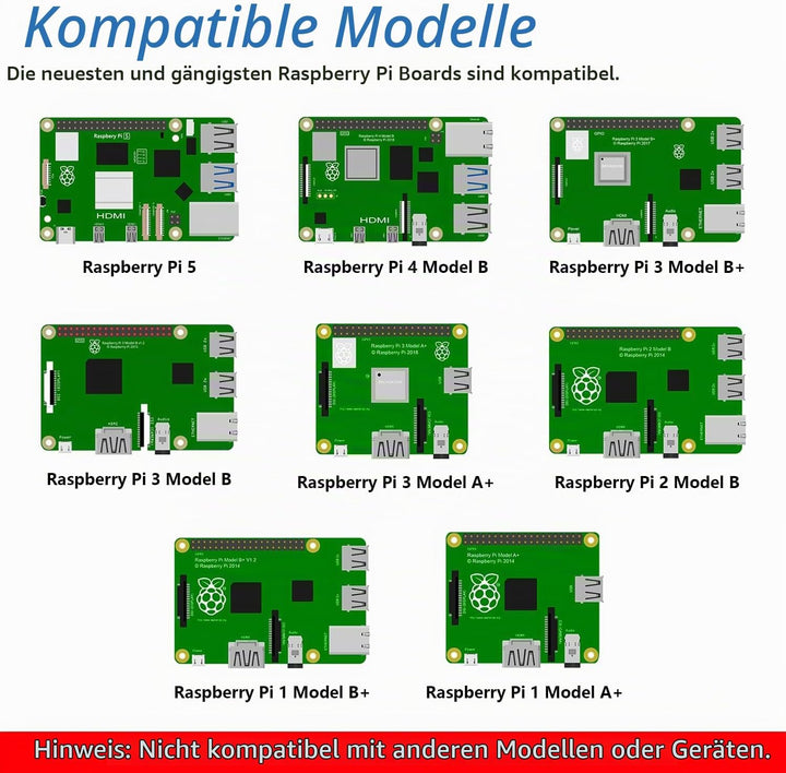 Freenove 7 Inch Touchscreen Monitor for Raspberry Pi, 800x480 Pixel TN Display, 5-Point Touch Capaci