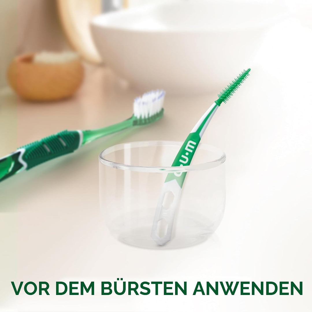 GUM SOFT-PICKS PRO Interdentalreiniger | gebogene Form für leichten Zugang zu schwer zugänglichen St