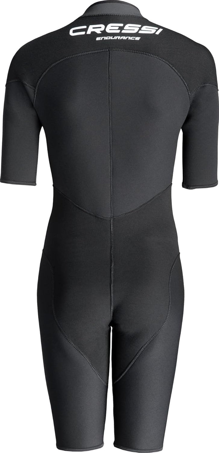 Cressi Endurance Man Shorty Wetsuit 3mm - Neopren Shorty 3mm Für Männer Taucher Und Schnorchler, Sch