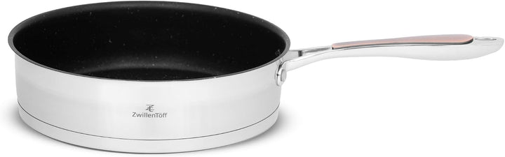 Topfset 16-teilig, Edelstahl, Glasdeckel, alle Herdarten Silber