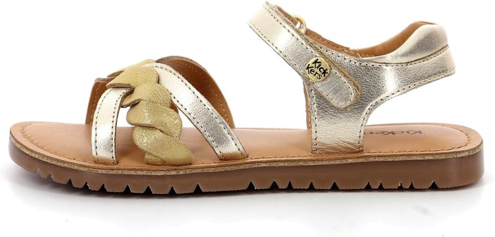 Kickers Mädchen Betty Sandale 25 EU Gold, 25 EU Gold