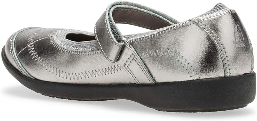Hush Puppies Unisex-Kinder Reese Mary Jane Schuh 30.5 EU Zinnfarben, 30.5 EU Zinnfarben