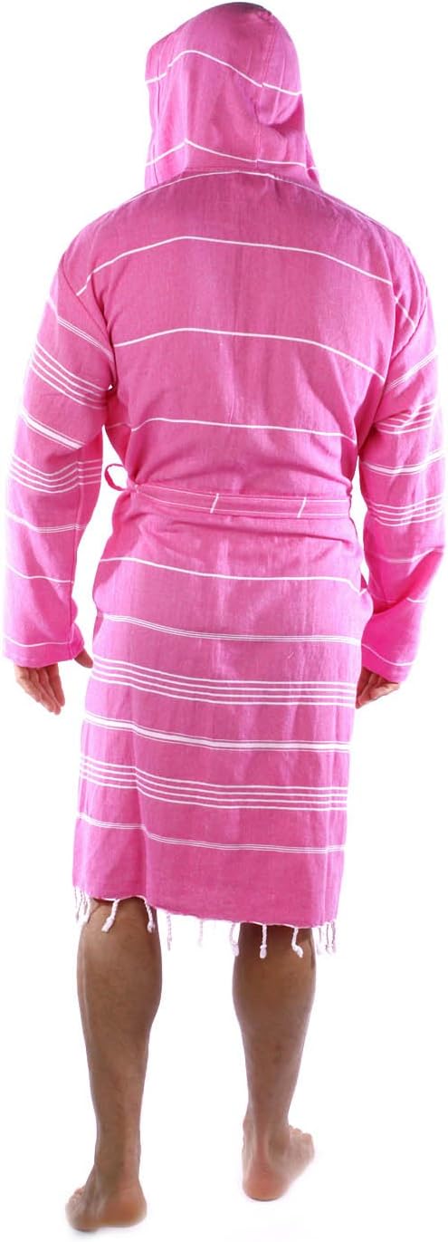 CACALA Pure Serie Kimono Bademantel - 100% natürliche Türkische Baumwollstoff - Ultra-absorbierend u