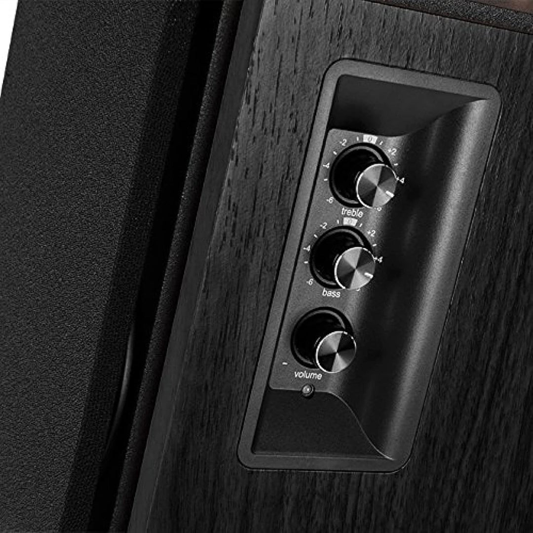 Edifier R1700BT BK Lautsprechersystem (66W) für TV/PC/Notebook/Tablet/Smartphone schwarz Black(Singl