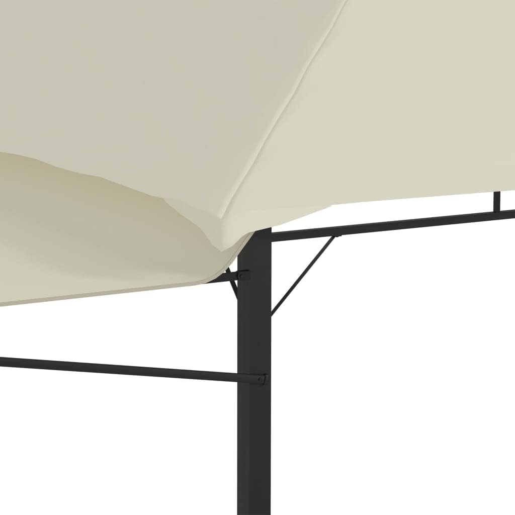 vidaXL Pavillon mit Doppelt Erweiterten Dächern Festzelt Partyzelt Gartenpavillon Gartenzelt Bierzel