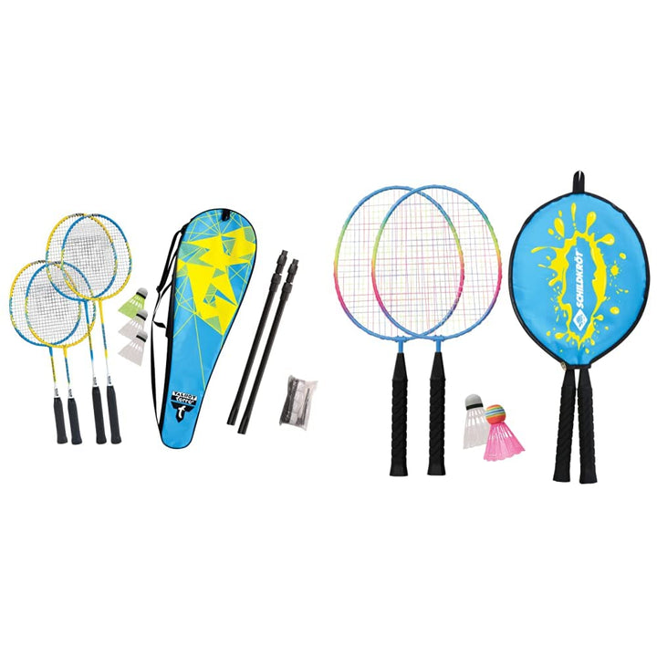 Talbot Torro Unisex Talbot-torro Badminton-Set Family & Schildköt Kinder Federball Set Junior, 2 ver