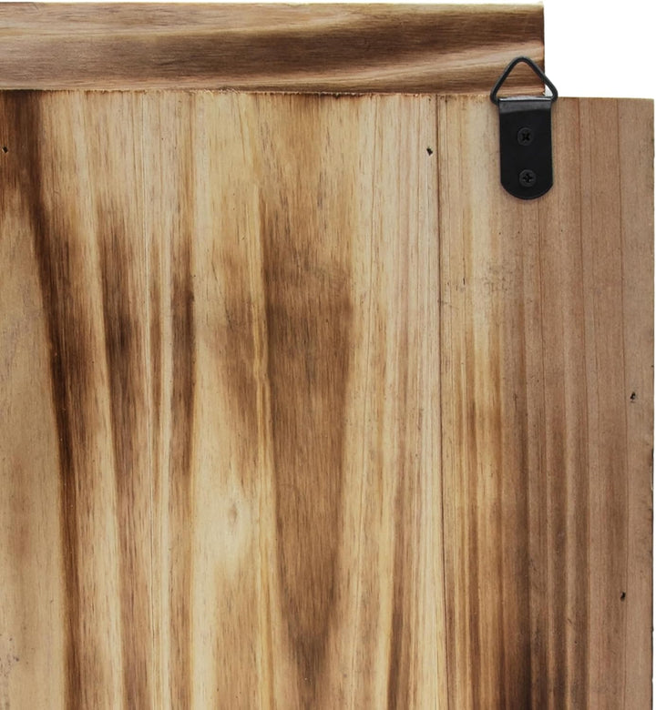 Eichhörnchen Futterstation NUT BAR aus Holz - 32 x 24 cm - Garten Deko Futterspender mit Klappdeckel