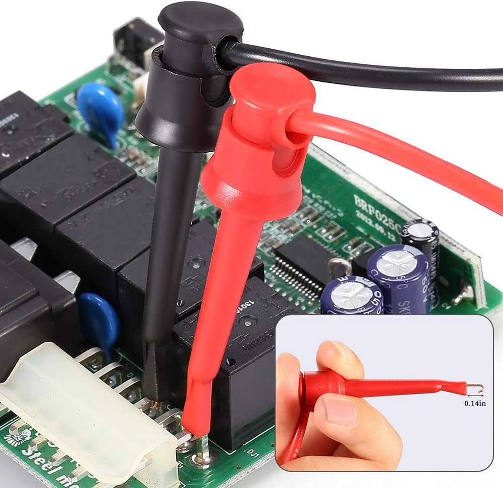 Bionso 21-Piece Multimeter Leads Kit Professional and Upgraded Test Leads Set with Replaceable Gold-