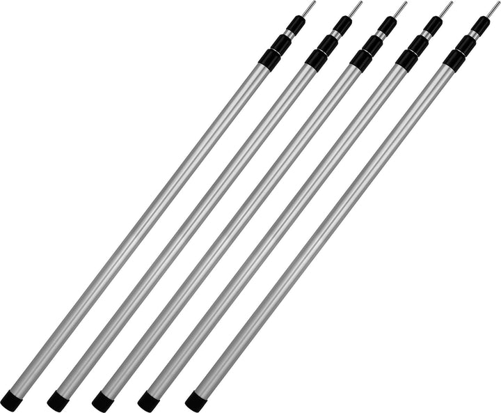 normani Aufstellstangen Set Teleskopstangen 4, 5 oder 6 Stück Zeltstange aus 6061 Aluminium - Stufen