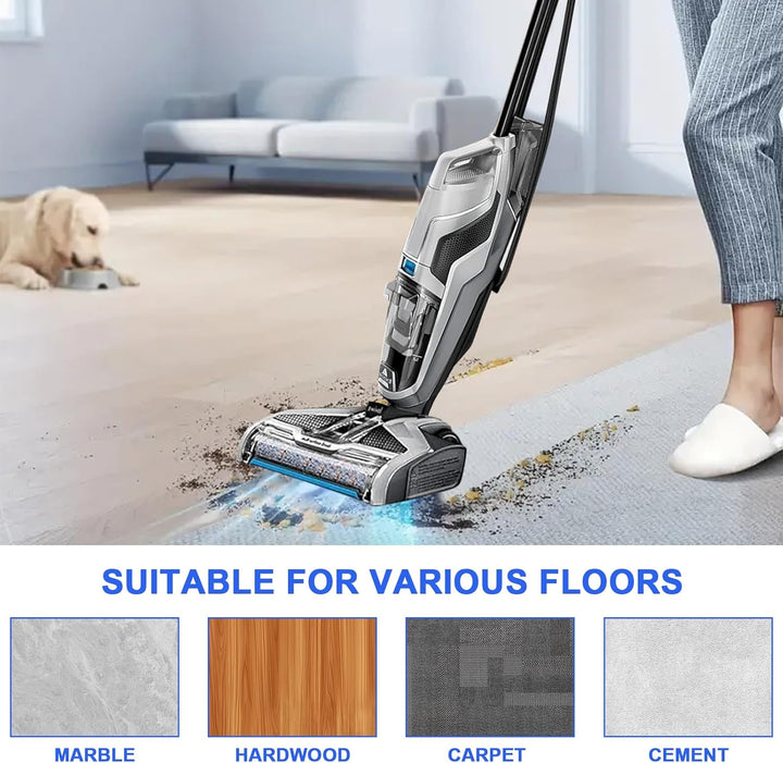Zubehör für Bissell CrossWave, Ersatzteile für Bissell mit 3 Bürstenrollen, 3 Ersatz Filter und 1 Re