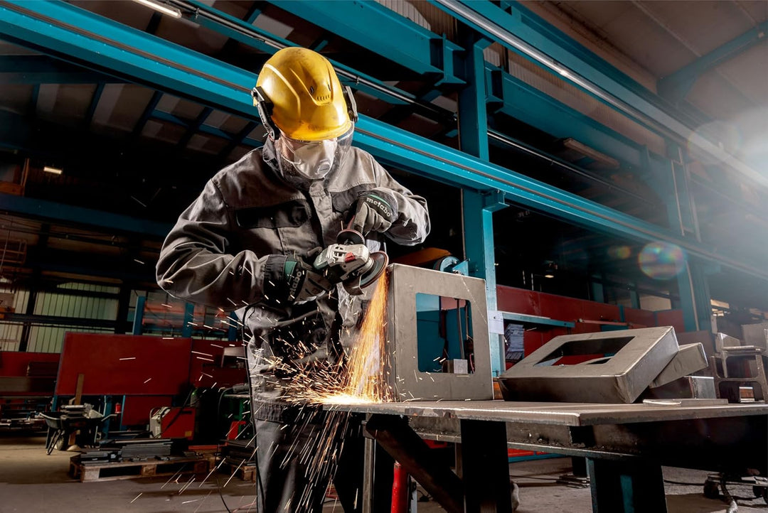 metabo Winkelschleifer W 11-125 Quick - 1100 W, Ø 125mm, 11.000 U/min, 3,2 Nm Drehmoment - Kompakt &