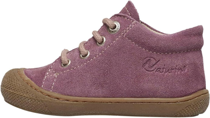 Naturino Cocoon-Lauflernschuhe aus Veloursleder 17 EU Violett, 17 EU Violett