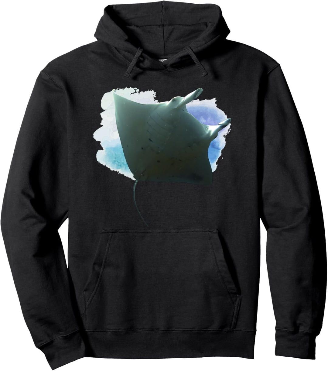 Dive Manta Point Nusa Penida Taucher Pullover Hoodie