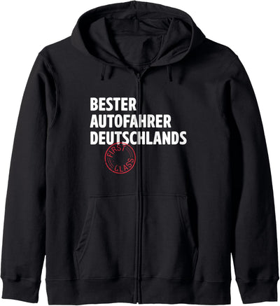 Bester Autofahrer Deutschlands Witzige Auto Geschenke Kapuzenjacke