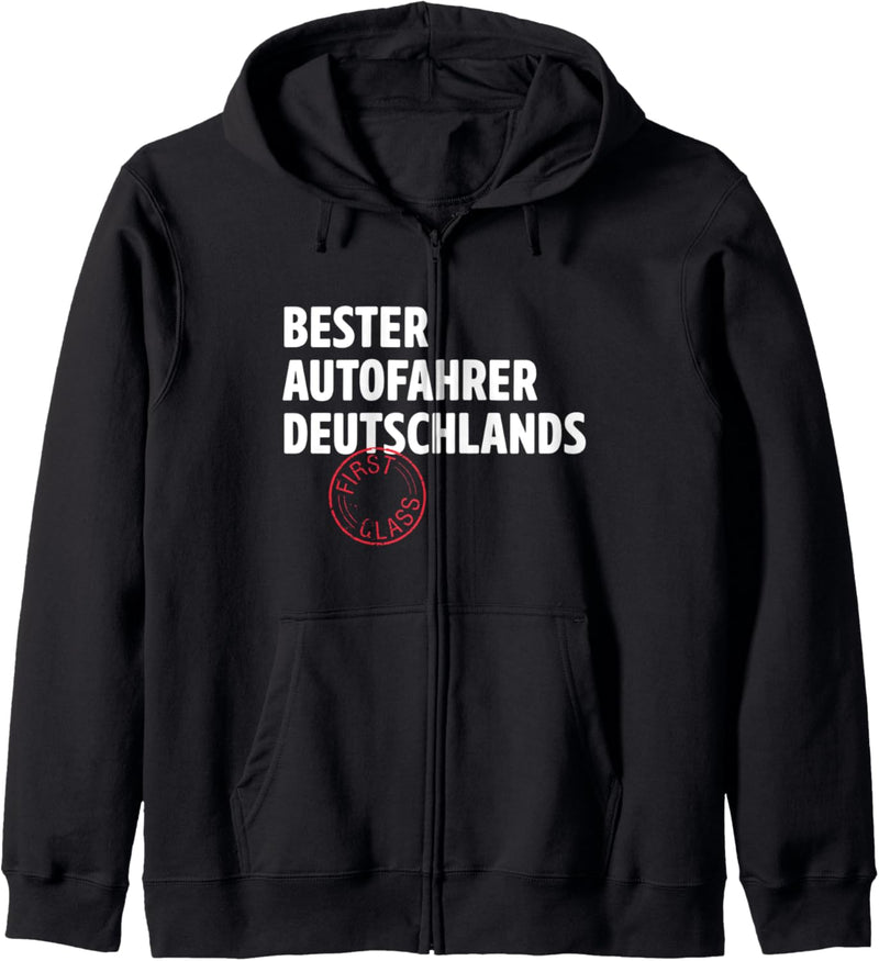 Bester Autofahrer Deutschlands Witzige Auto Geschenke Kapuzenjacke