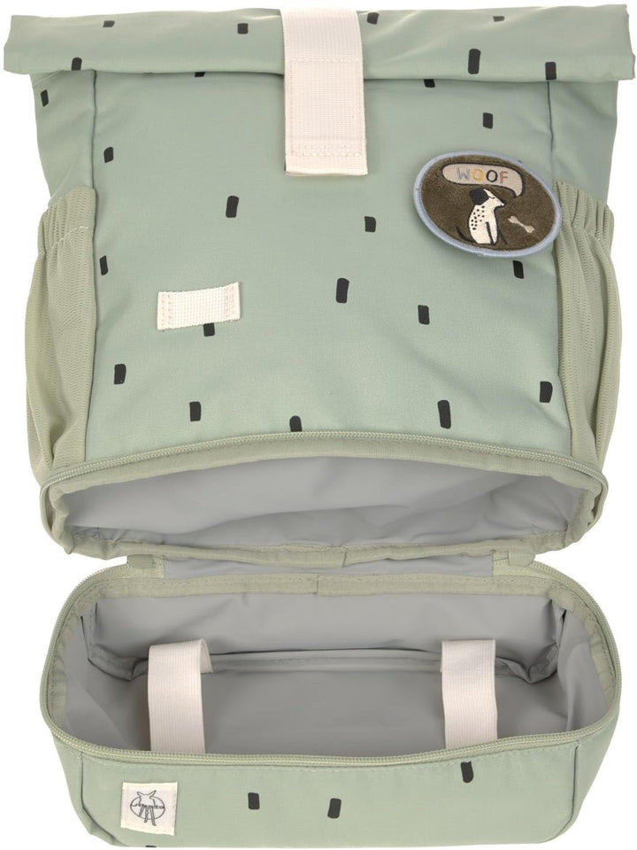 LÄSSIG Kindergartenrucksack Kinderrucksack Rolltop mit Brustgurt wasserabweisend, 11 Liter/Mini Roll