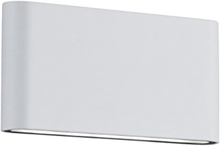 Trio Leuchten LED Aussenleuchte Thames II 227660231, Aluminium weiss, 2 x LED 4.5 Watt Breite 17,5cm