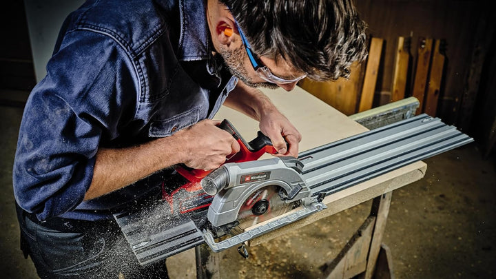 Original Einhell Führungsschiene Alu (passend für alle Akku und Expert-Handkreissägen, 2 x 1000 mm,