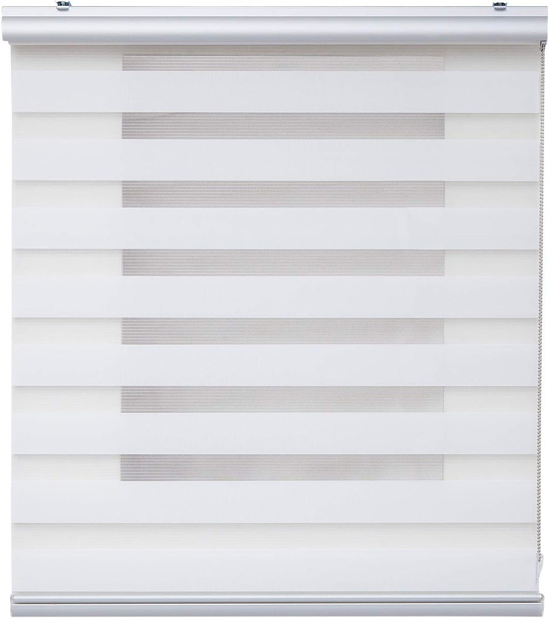 STORESDECO Doppelrollo Plus, Duo Rollo für Fenster und Türen, Zebra Rollo Premium-Finish mit Kassett