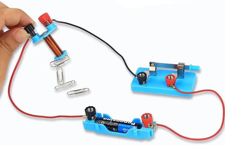 Science Magnets Experiment Set for Kids Elektrizitäts- und Magnetismus-Kit für Studenten Stem Kit Ph