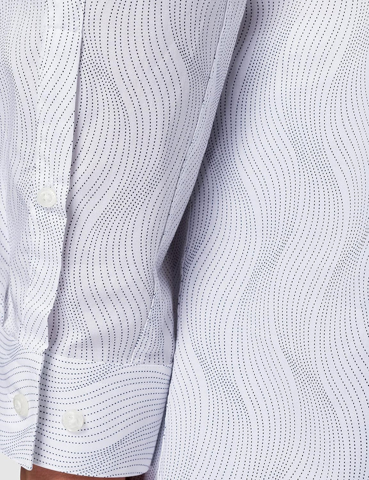 HUGO Herren Erondo 10233723 01 Hemd, Open White199, 40