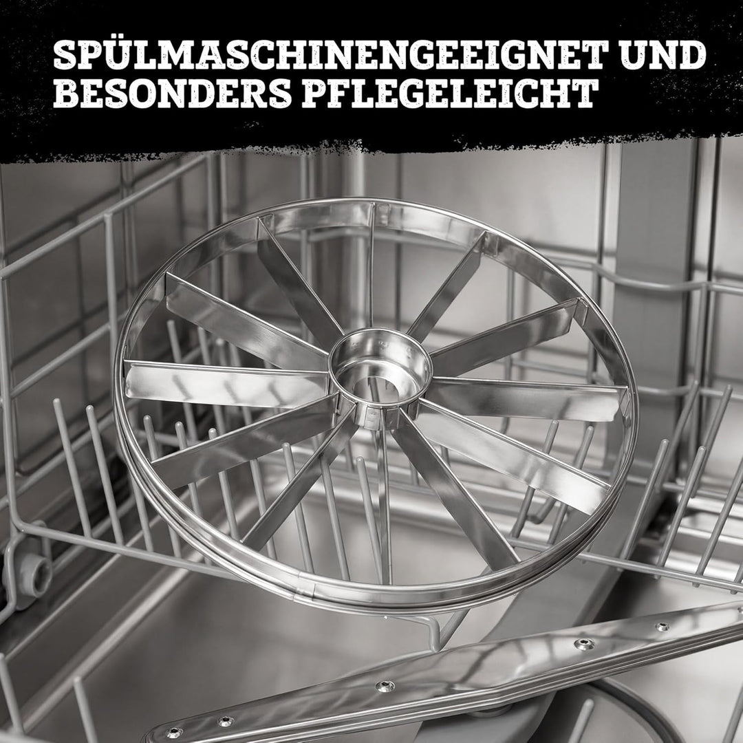 FMprofessional Tortenteiler, Edelstahl, silber, 50 x 50 x 20 cm