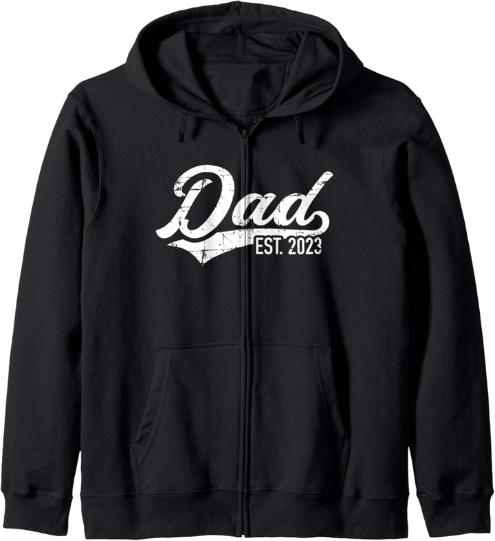 Dad est 2023 Schwangerschaft Ankündigung Kapuzenjacke
