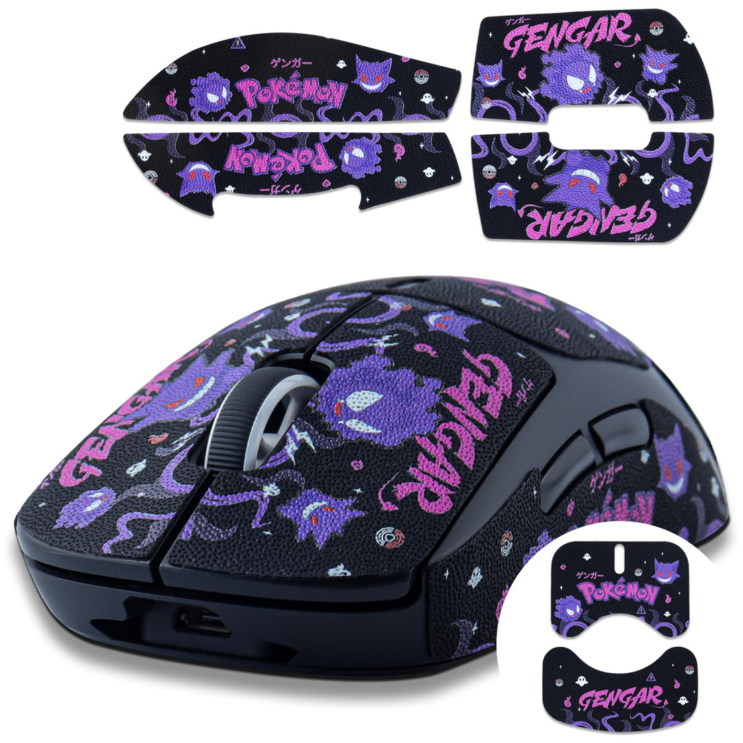 Hyekic Mouse Grip Tape Fit for Logitech G PRO X Superlight, 6 Pieces, Anti-Slip Gaming Mouse Skins,