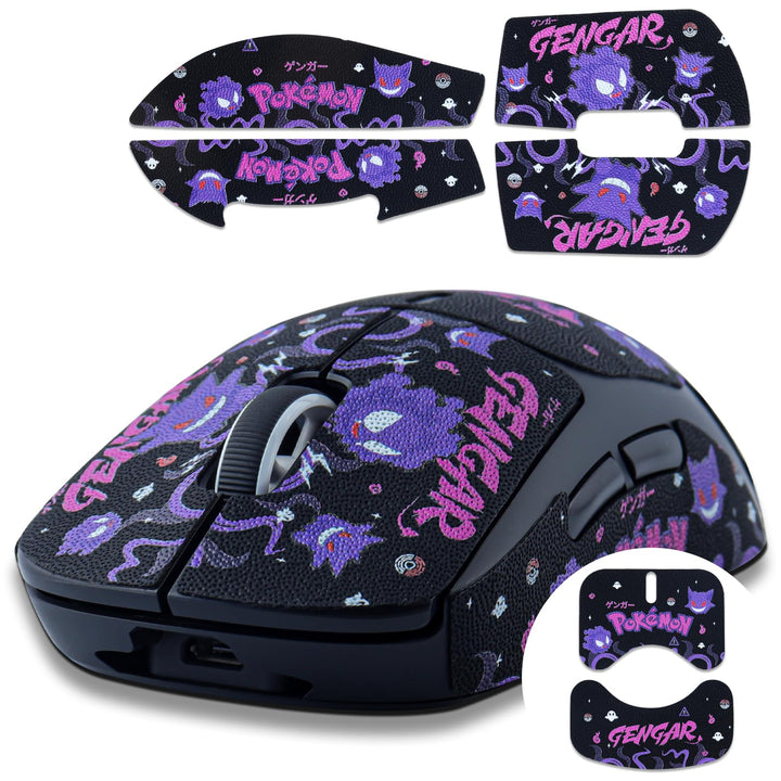 Hyekic Mouse Grip Tape Fit for Logitech G PRO X Superlight, 6 Pieces, Anti-Slip Gaming Mouse Skins,