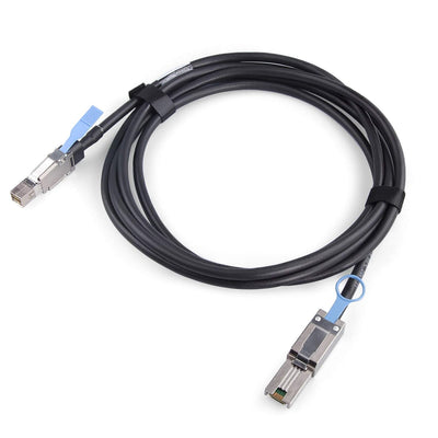 10Gtek® External Mini SAS HD SFF-8644 zu Mini SAS SFF-8088 Hybrid Kabel, 3-Meter(9.8-ft) 3m SFF-8644