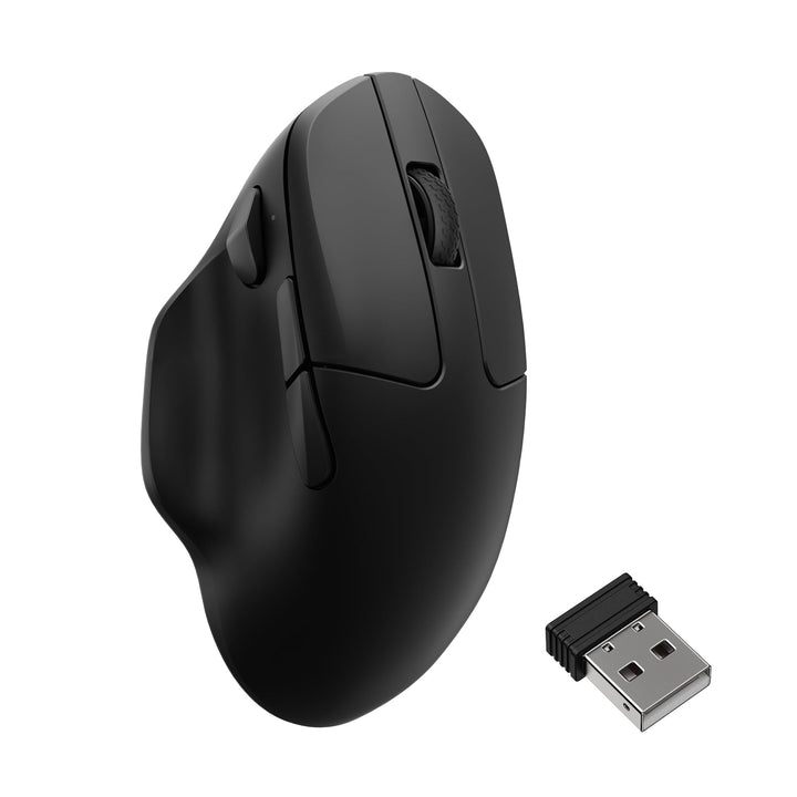 Keychron M7 8K Kabellose Maus, 8000 Hz Abtastrate, 30000 DPI Optische Computermaus, 2,4 GHz/Bluetoot