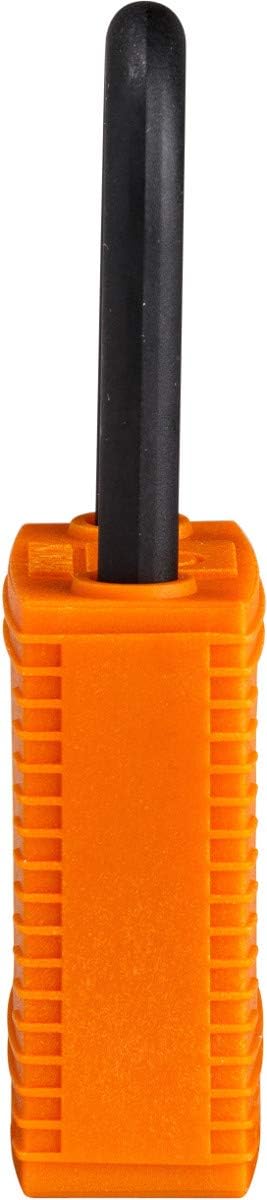 Brady (NYL-ORG-38PL-KD) SafeKey Nylon Lockout-Vorhängeschloss Mit Nylon Bügel 38.00 mm Orange KD - V
