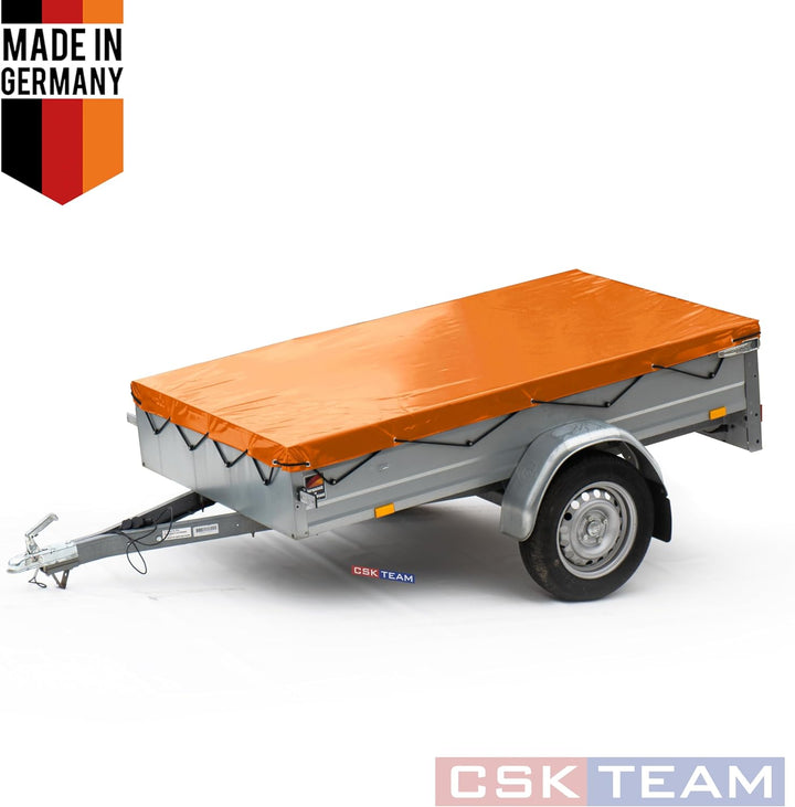 Anhängerplane nach Dein Mass in Diverse Farben Premium PVC-Planenstoff 680g/m² (Aussenmass: bis 2.80