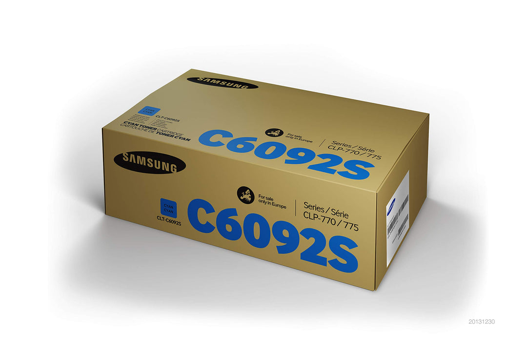HP CLT-C6092S (SU082A) Original Toner Cyan (Hohe Reichweite, Kompatibel mit: CLP-770ND, 775ND), cyan