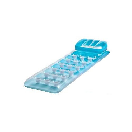 Intex Lounge 18-Pocket Fashion Luftmatratze, 188x71cm, blau