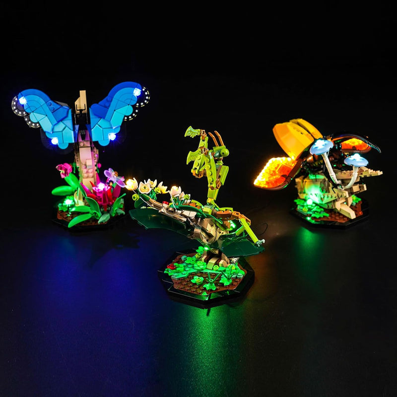 Led Licht Set für Lego 21342 The Insect Collection (Kein Lego), Dekorationsbeleuchtungsset für Lego