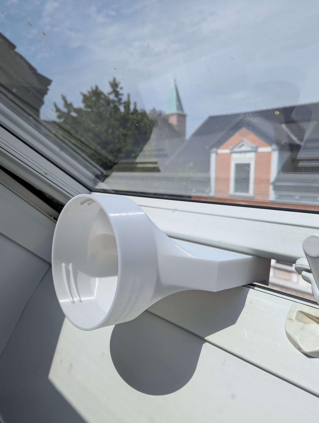 Dachfenster Adapter Klimaanlage – Kompatibel mit Velux & 14,5cm Schlauch