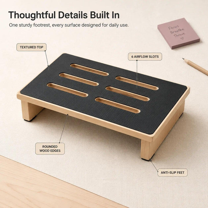 Tritthocker Tritt Holz, Tritthocker Erwachsene, Hölzerne Stepping-Hocker aus Massivholz, Step Stool