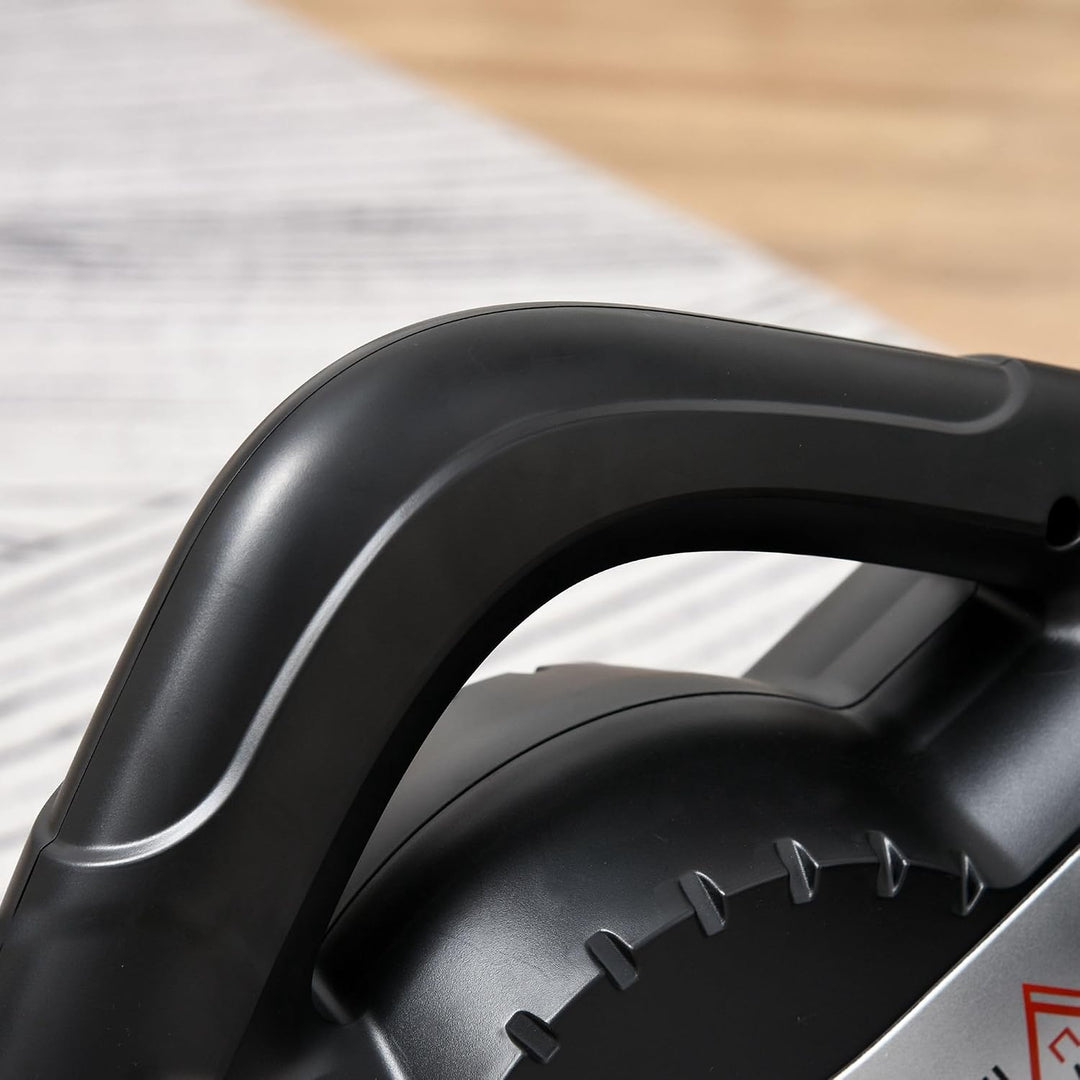 HOMCOM Mini Heimtrainer Pedaltrainer für Beintraining Pedal-Trainer mit LCD-Display Befestigungsgurt