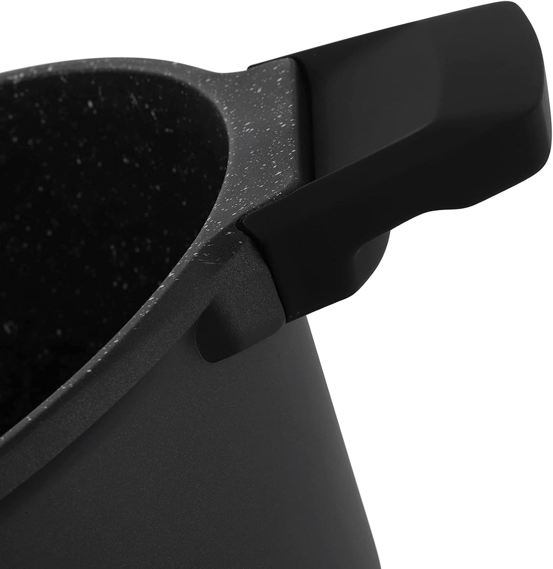 EDENBERG 10 TLG Topfset Induktion, Töpfe &amp; Pfannen beschichtet, Kochtopf Set | induktions Töpfe Set,